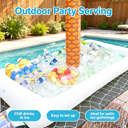 Inflatable Floating Drink Cooler Tray