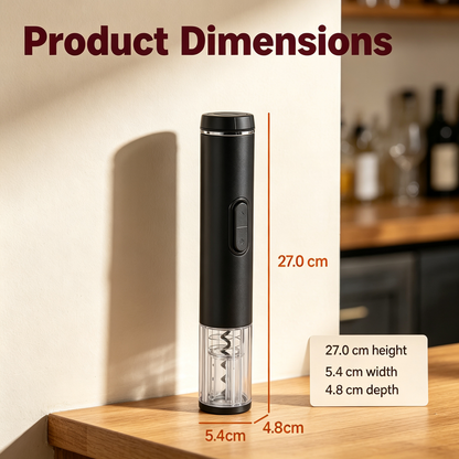 Battery-Powered Electric Wine Opener