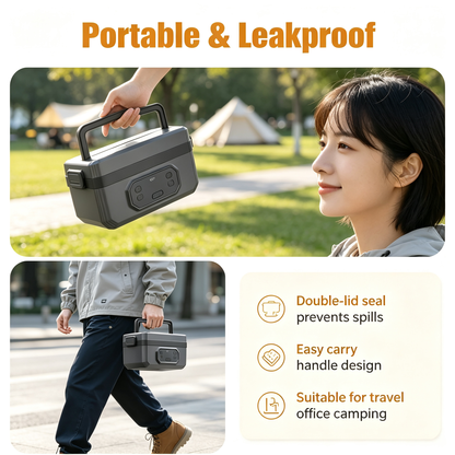 Portable Electric Heated Lunch Box
